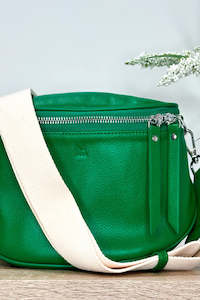 Lemon Tree: Dani Leather Bag - Green
