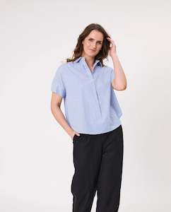 Dora Stripes Top - Blue Stripes