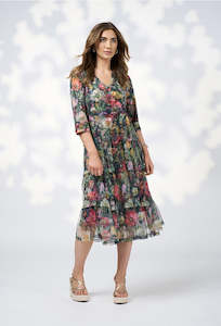 Looking Glass Tulle Dress - Ivy Multi