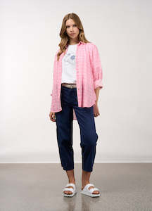 Wavelength Shirt- candy white