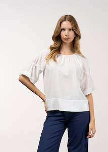 Sonnet Top - White
