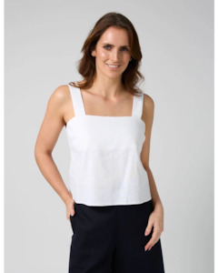 Shirts Blouses: Leonie Blouse  / White