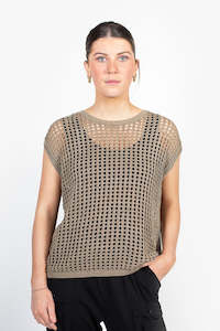 Vests: Chelsea Vest - Moss Gold
