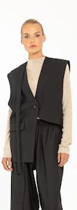 Vests: Elise Vest - Black