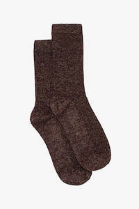 Twinkle Toes Socks- Chocolate