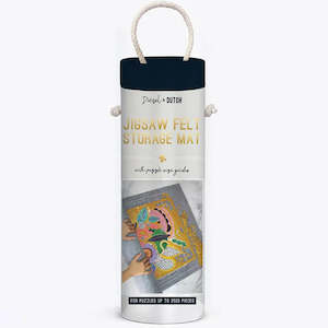 Mothers Days Ideas: Jigsaw Felt Roll Up