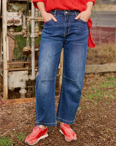 Italian Star: Southern Barrel Jean