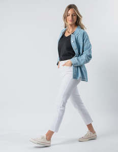 Stella Gemma Sale: Zippy Shirt - Light Wash