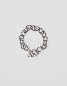 Under 50: Bracelet Chunky Fob - Silver