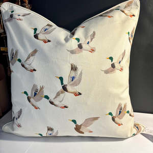 M M Linen: Mallard Cushion
