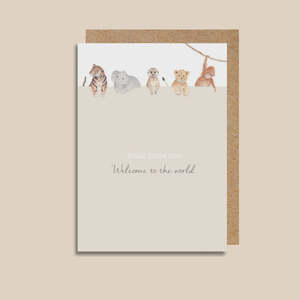 Emko Cards: Welcome to the World Card