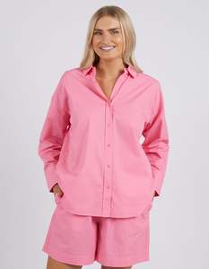 Shirts Blouses: Delia Shirt - Sherbert