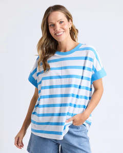 Maddison Tee / Azure Blue