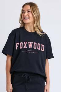 Interval Tee - Navy with Neon Pink -