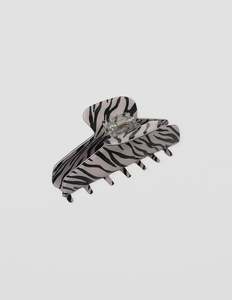 Under 50: Hair Grip - Zebra Print