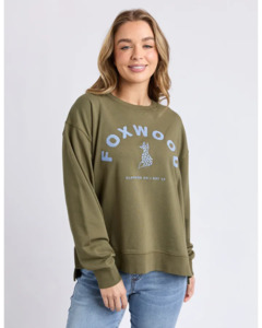 Effortless Contrast Crew / Winter Moss