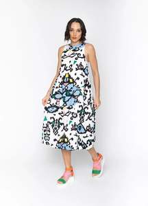 Sale Dresses: Rosa Dress / Pop Print