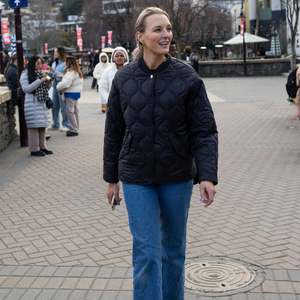 All: Talei Quilt Bomber / Black