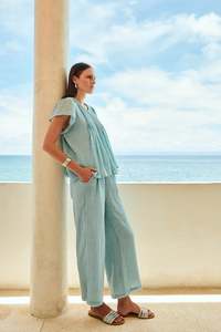 Pant Sale: Orsula Crop Pant - Nimbus