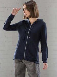 Shield Merino Hoodie/ Midnight