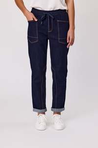 Caleb Relaxed Jogger - Indigo