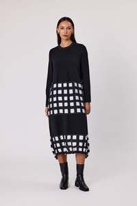 Duo 1: Frame Mixed Dress - Frame Print Mix