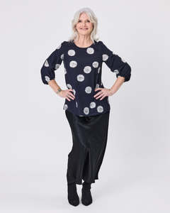 Lemon Tree: Annette Top / Black Dot