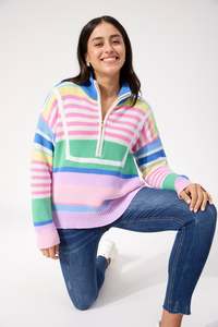 Alaska Stripe Jumper - Pastel