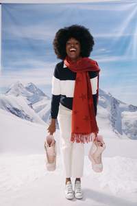 Haven: Savoie Stripe Jumper - Navy