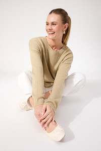 Haven: Salla Sparkle Jumper - Gold