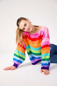 Niseko Jumper - Rainbow