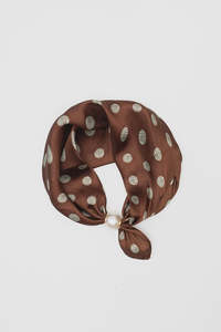 Antler: Pearl Fasten Neck Tie - Minted Cocoa