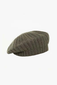 Antler: Silvie Beanie Beret - Khaki
