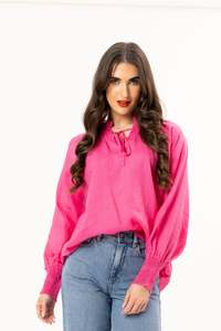 Seeking Lola: Encourage Top / Hot Pink