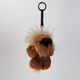 Lion Keyring - Tan