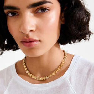 Pilgrim Jewellery: Fire Necklace - Gold Plated