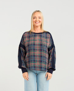 Theresa Top - Classic Plaid