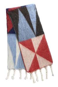 Haven: Valenza Triangle Scarf - Red