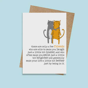 Friends Make the World a Little Brighter Card