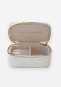 Under 50 Gifts: Small Rectangle Jewel Box - Milk