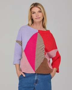 Knitwear: Neopolitan Jumper - Multi