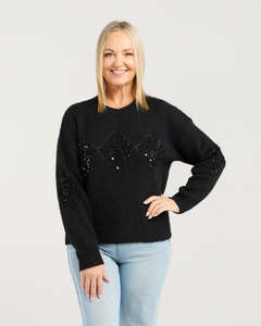 Seduce: Thea Knit / Black
