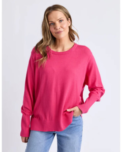 Wool: Sunny Long Sleeve Knit / Hot Pink