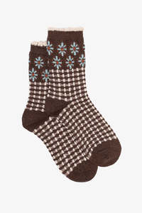 Antler: Woodland Check Sock