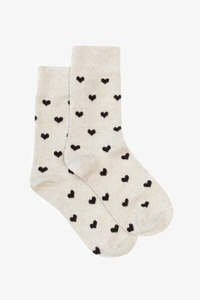 Antler: Oat Heart Sock