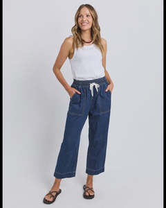Jeans: Greta Slim Leg Denim Pant / Extra Dark Wash