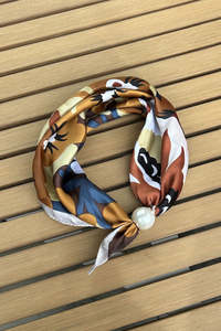 Antler: Pearl Fasten Neck Tie / Prairie