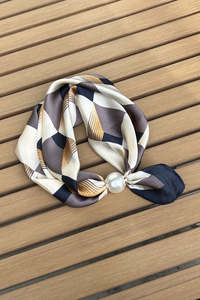 Antler: Pearl Fasten Neck Tie / Cityscape