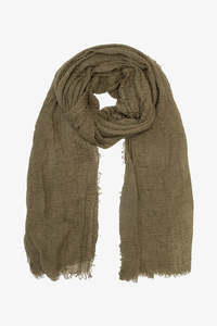 Antler: Block Colour Scarf / Olive