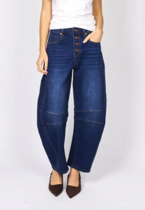 Carson Barrel Jeans - Ink